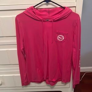 vineyard vines long sleeve t-shirt with hood